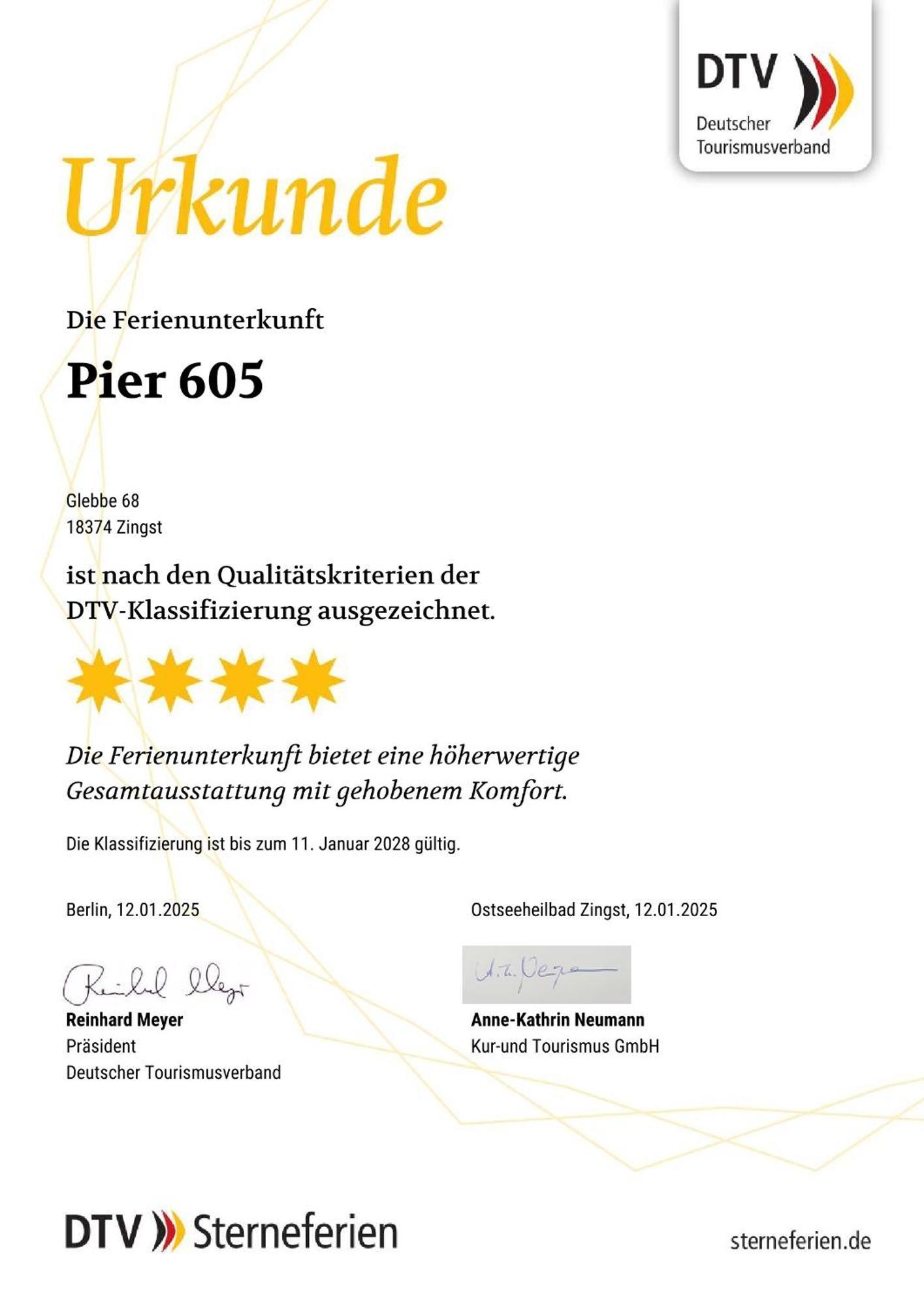 Pier 605 - 4 Sterne - 300M Strand Zentrum - Inkl Power Wlan - 2 Parkplaetze - #Bestpreisgarantie# Zingst